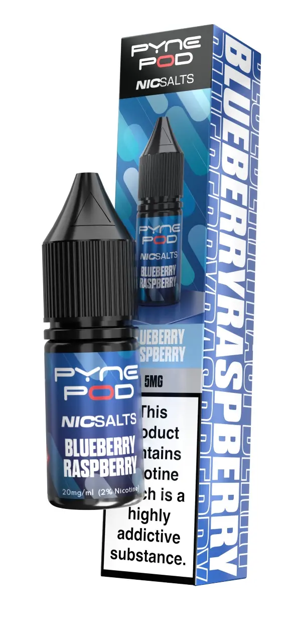 Blueberry Raspberry Nic Salt E-Liquid by Pyne Pod 10ml